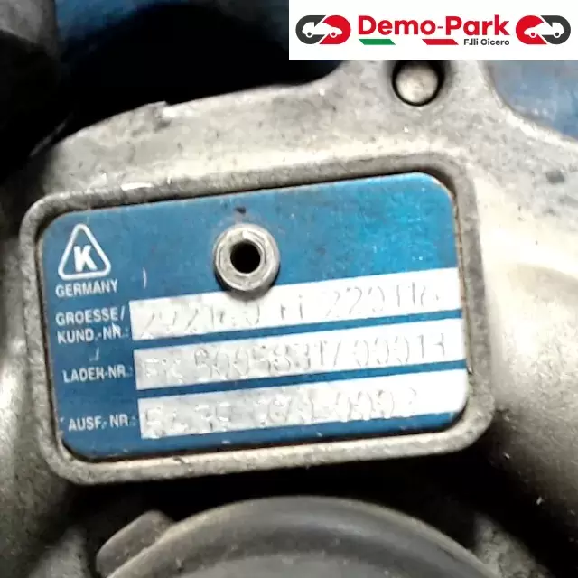 TURBINA Renault MEGANE 1.5 DCI  2