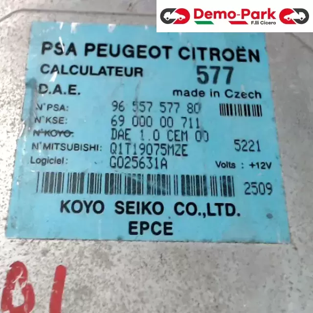 CENTRALINA STERZO CitroЁn C2  1
