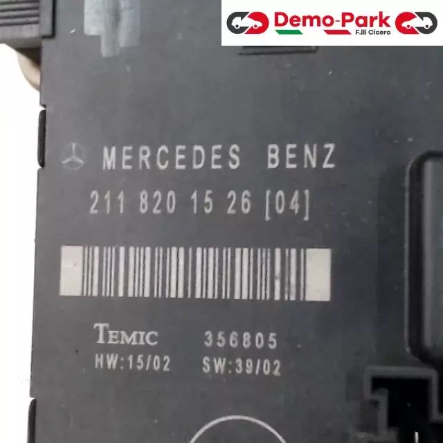 CENTRALINA PORTIERA POST. SX Mercedes-benz CLASSE E  1