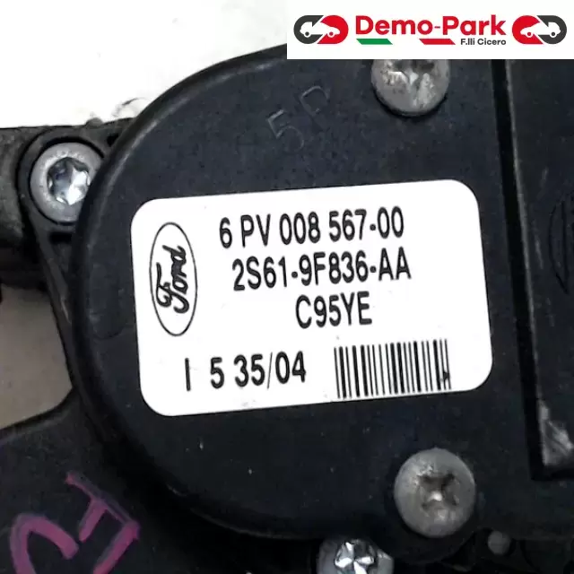 PEDALE ACCELERATORE   Ford FUSION 6PV 008 567 - 00 1