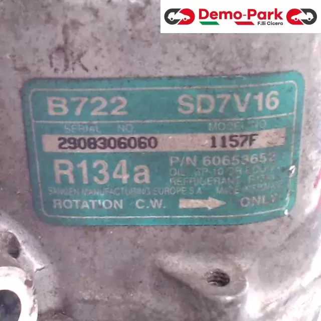 COMPRESSORE CLIMATIZZATORE Alfa Romeo 147  1