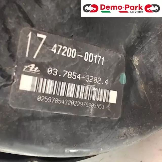 SERVOFRENO TOYOTA YARIS Toyota YARIS - 1.0 47200-0D171 2