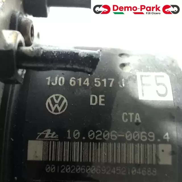 GRUPPO ABS VOLKSWAGEN NEW BEETLE  Volkswagen NEW BEETLE 1.9 TDI 1J0614517J 2