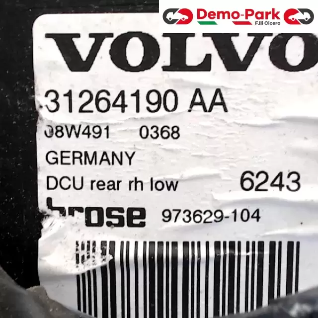 ALZAVETRO POST DX S40 Volvo S40 973629-104 1